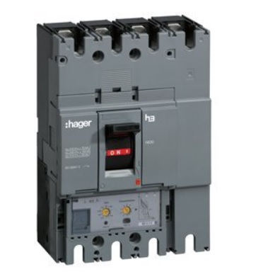 Автоматический выключатель Hager HND250H h630 In=250А 3п 50kA LSI