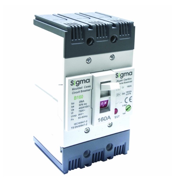 Автоматический выключатель силовой регулируемый Sigma 3Р 63-80А 25кА