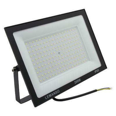 Прожектор lemanso lMP103-200 200W 6500K 12000lm IP65 AC220V