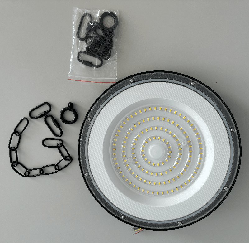 Светильник светодиодный HighBay Elmar 200W 6500K 22000lm AC100V-265V IP65 Ø340